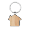 Porte clef bambou et Metal Maison