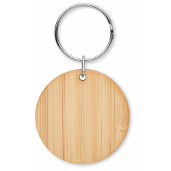 Porte clef bambou rond