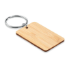 Porte clef bambou rectangulaire