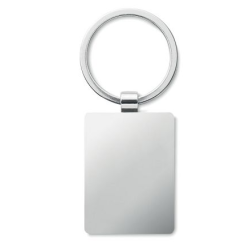 Porte clef bambou et Metal rectangle