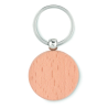 Porte clef bois rond