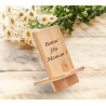 Support téléphone de table Bambou