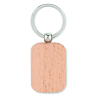 Porte clef bois rectangle